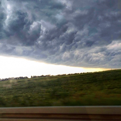Ein Unwetter zieht auf