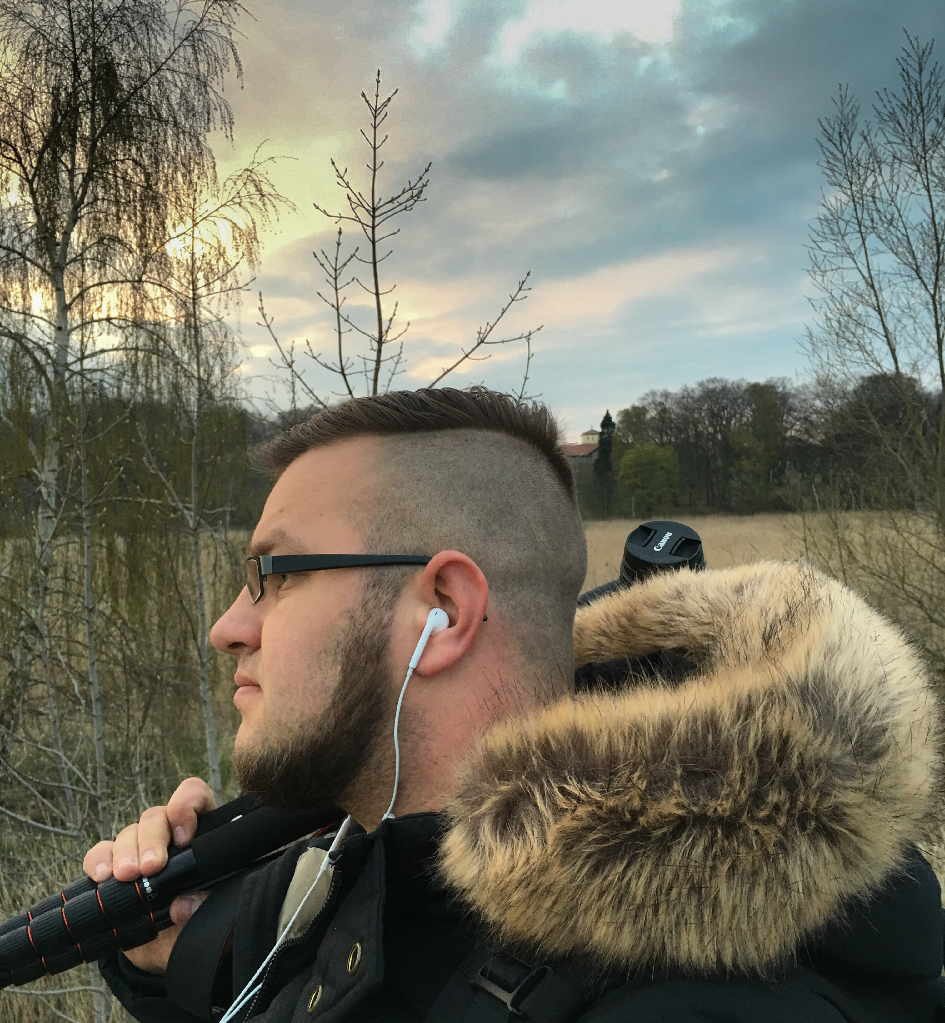 ich bei der "arbeit"